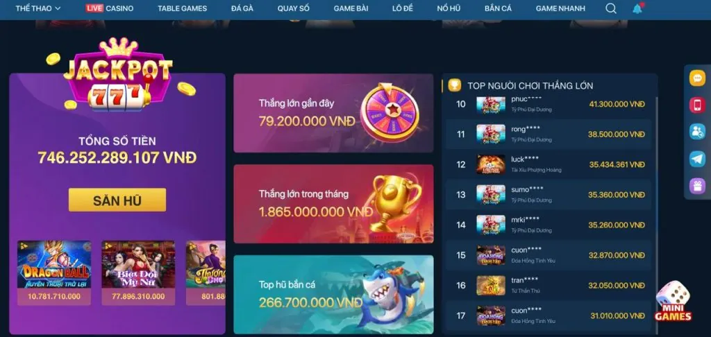 Hoàn trả 58win1